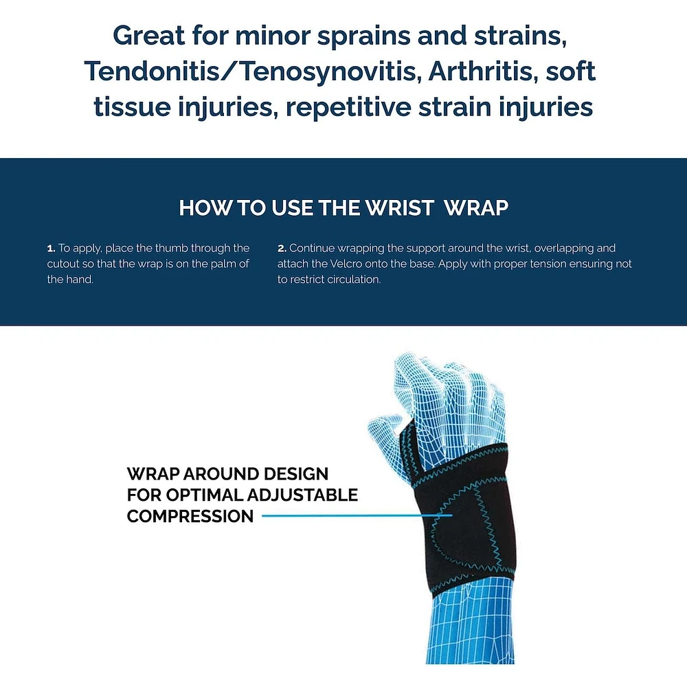 Wrist Compression Wrap