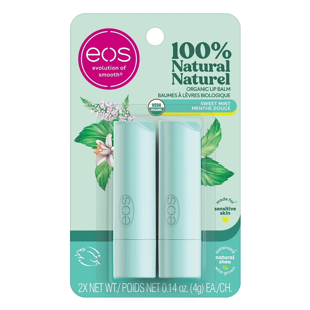 eos 100% Natural & Organic Lip Balm Stick