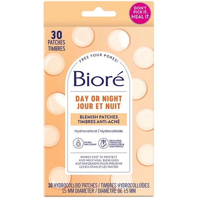 Day or Night Pimple Patches, Hydrocolloid Patches to Cover & Reduce Blemishes| Dye Free
