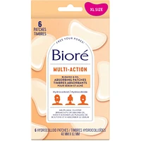 Multi Action Blemish & Oil Absorbing Patches | Hydrocolloid Patch for Oily Skin, Large Patches