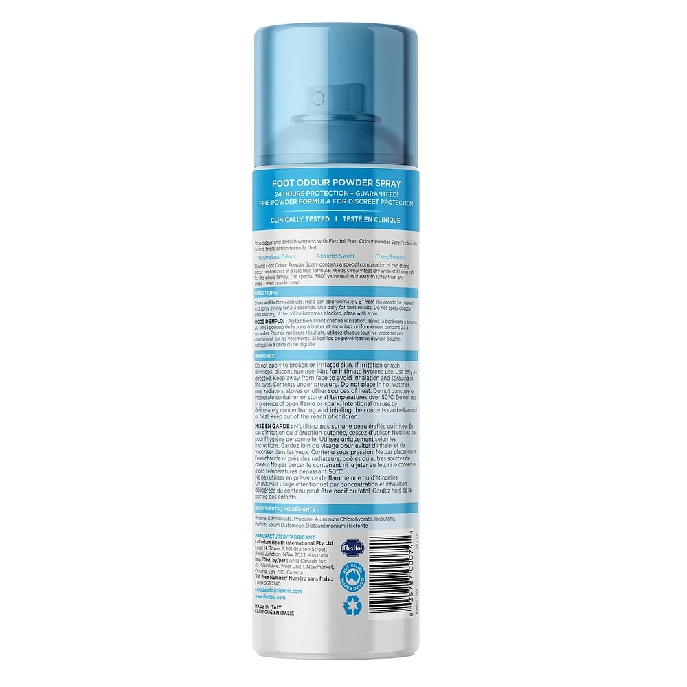 Foot Odour Powder Spray