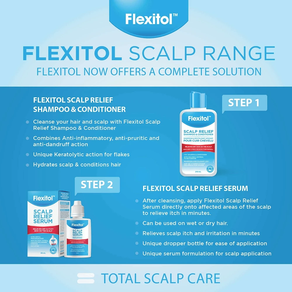 Flexitol Scalp Relief Shampoo and Conditioner