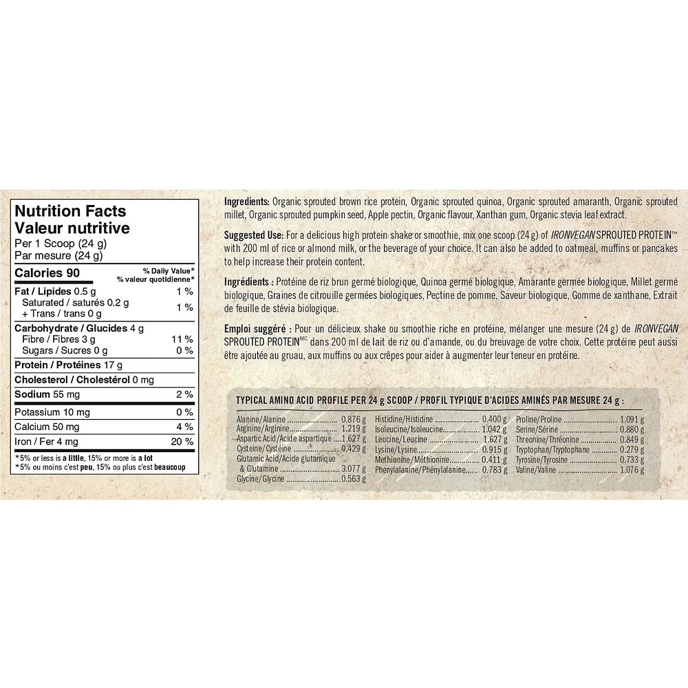 Sprouted Protein Powder