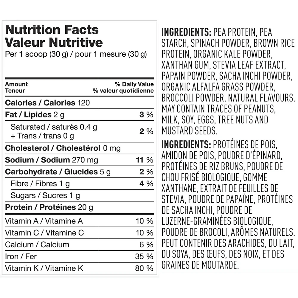 Protein & Greens - Coconut Almond