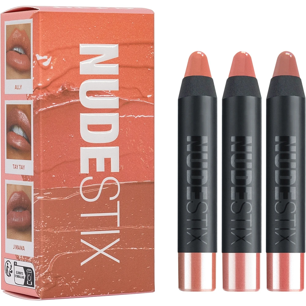 Nude Natural Lips 3-Piece Mini Kit