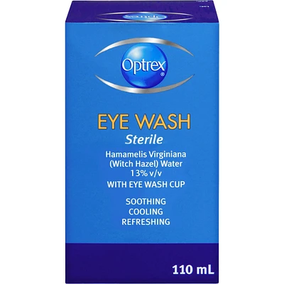 Bain oculaire stérile Optrex, 110 mL