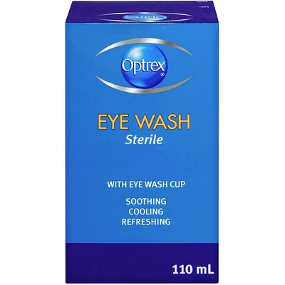 Bain oculaire stérile Optrex, 110 mL