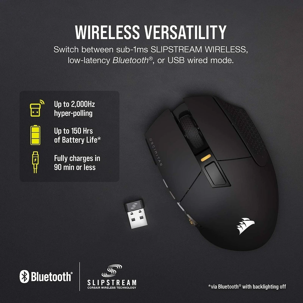 Scimitar Elite Wireless Gaming Mouse