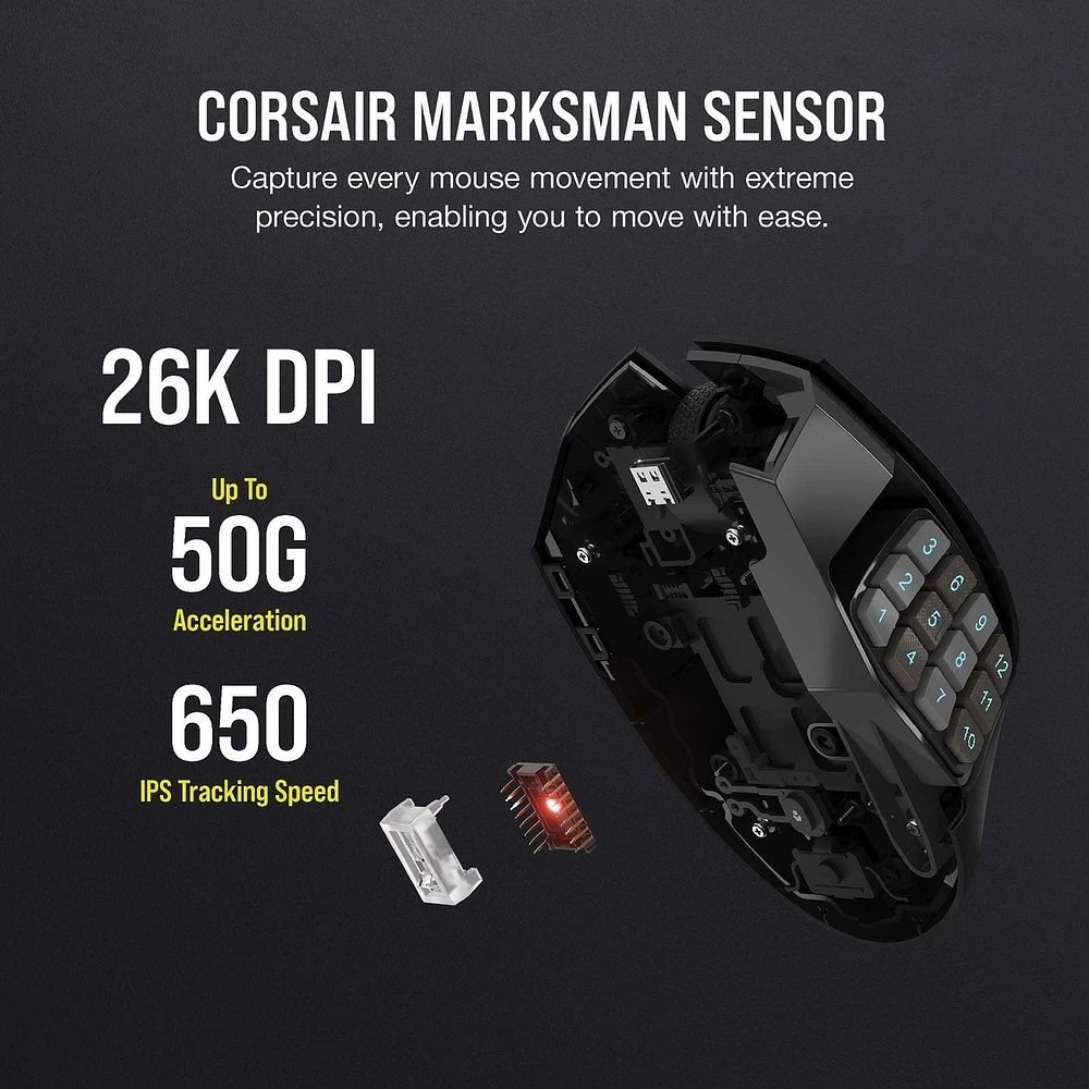 Scimitar Elite Wireless Gaming Mouse