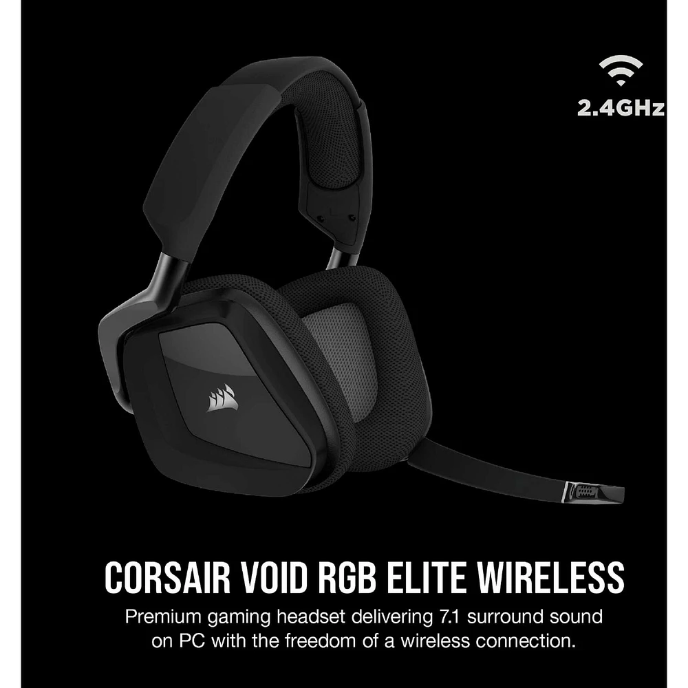 Void RGB Elite Wireless Gaming Headset with 7.1 Surround Sound