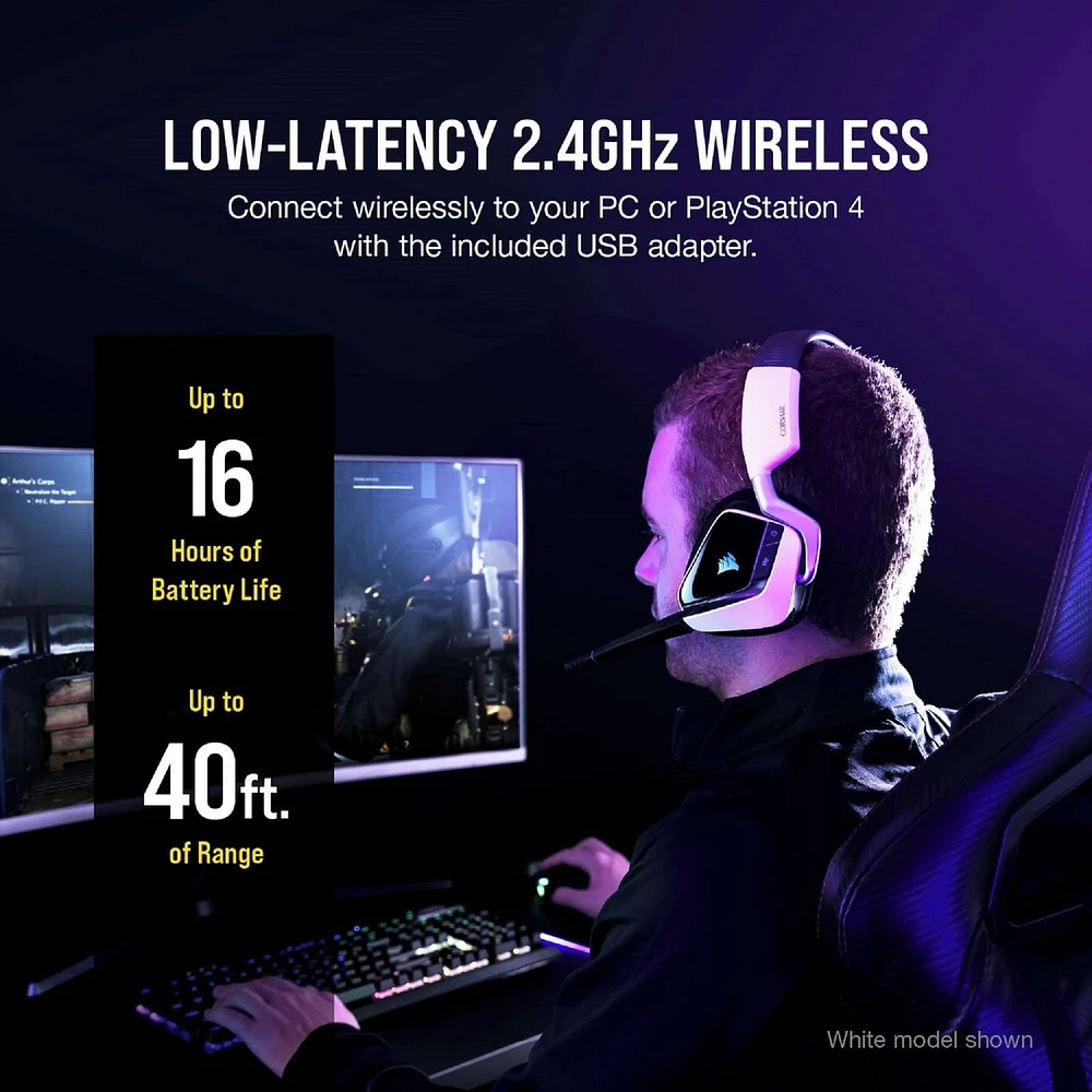 Void RGB Elite Wireless Gaming Headset with 7.1 Surround Sound