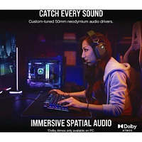 HS80 RGB Wireless Gaming Headset with Spatial Audio