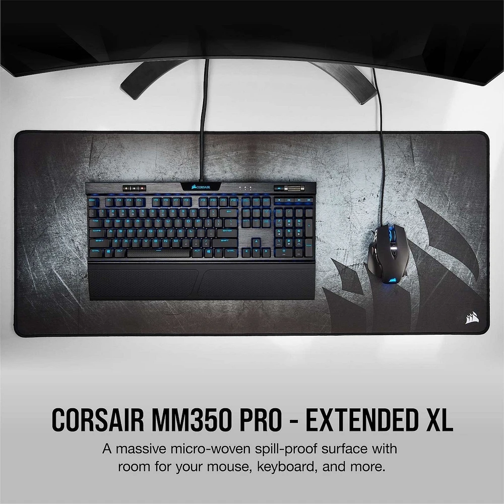 MM350 PRO Premium Spill-Proof Gaming Mouse Pad - Extended XL
