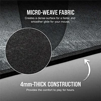 MM350 PRO Premium Spill-Proof Gaming Mouse Pad - Extended XL