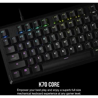 K70 CORE RGB Mechanical Gaming Keyboard