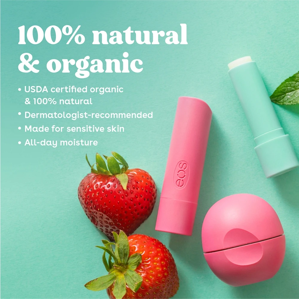 eos 100% Natural & Organic Lip Balm Stick - Vanilla Bean
