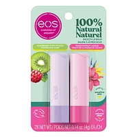 100% Smooth Lip Balm - Raspberry Kiwi Splash and Passionfruit Agave
