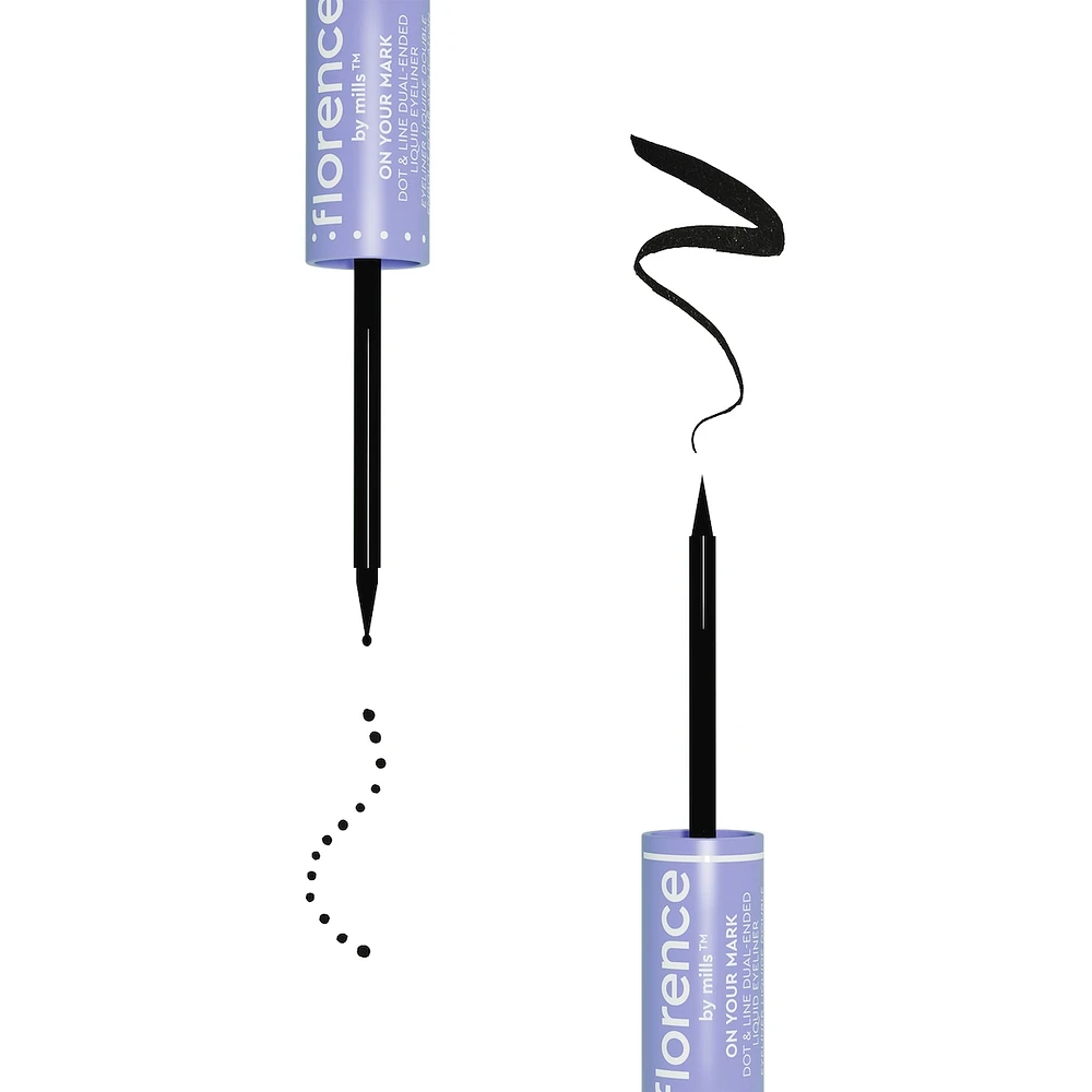 On Your Mark Dot & Line Dual-Ended Liquid Eyeliner​