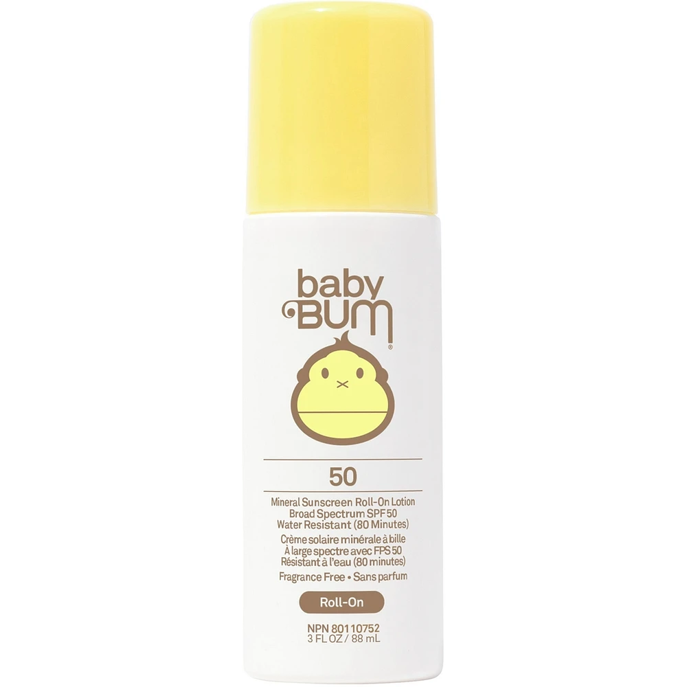 Mineral SPF 50 Sunscreen Roll-On Lotion