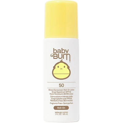 Mineral SPF 50 Sunscreen Roll-On Lotion