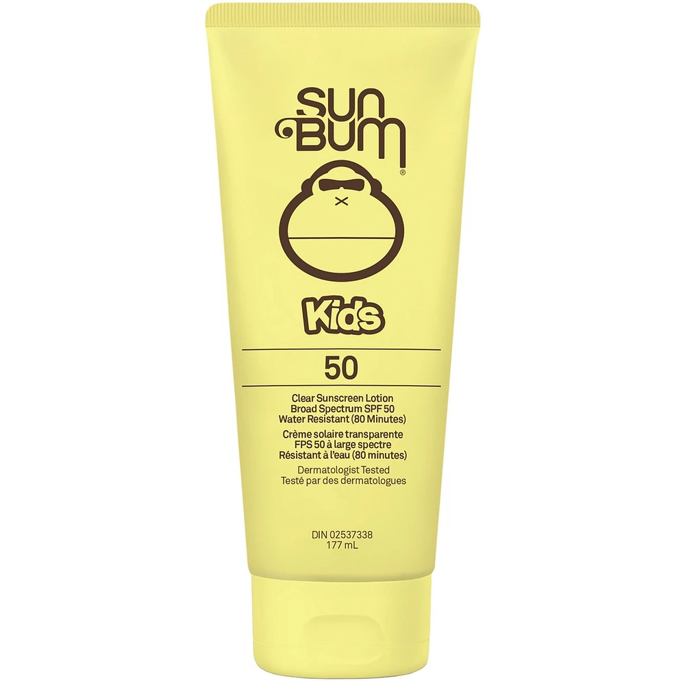 Kids SPF 50 Clear Sunscreen Lotion