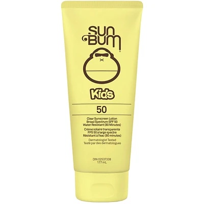 Kids SPF 50 Clear Sunscreen Lotion