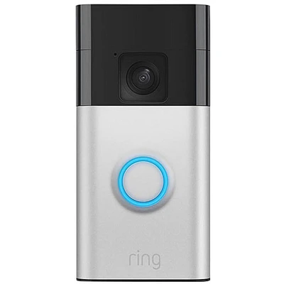 Battery Doorbell – Satin Nickel
