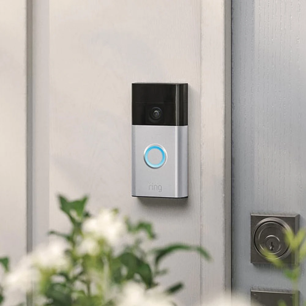 Battery Doorbell – Satin Nickel