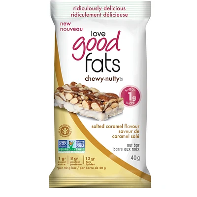 Chewy Nutty Salted Caramel Flavour Bar