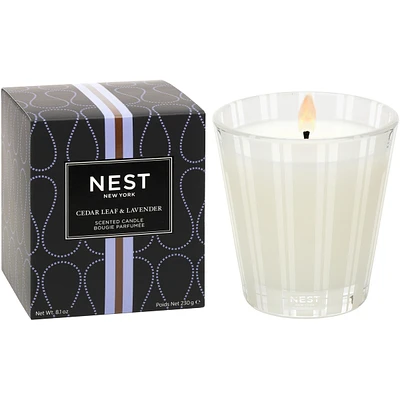 Cedar Leaf & Lavender Classic Candle
