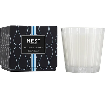 Ocean Mist & Sea Salt 3-Wick Candle