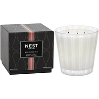 Rose Noir & Oud 3-Wick Candle