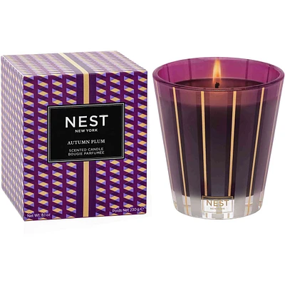 Autumn Plum Classic Candle