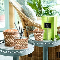 Rattan Bamboo Classic Candle