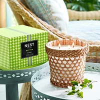 Rattan Bamboo 3-Wick Candle