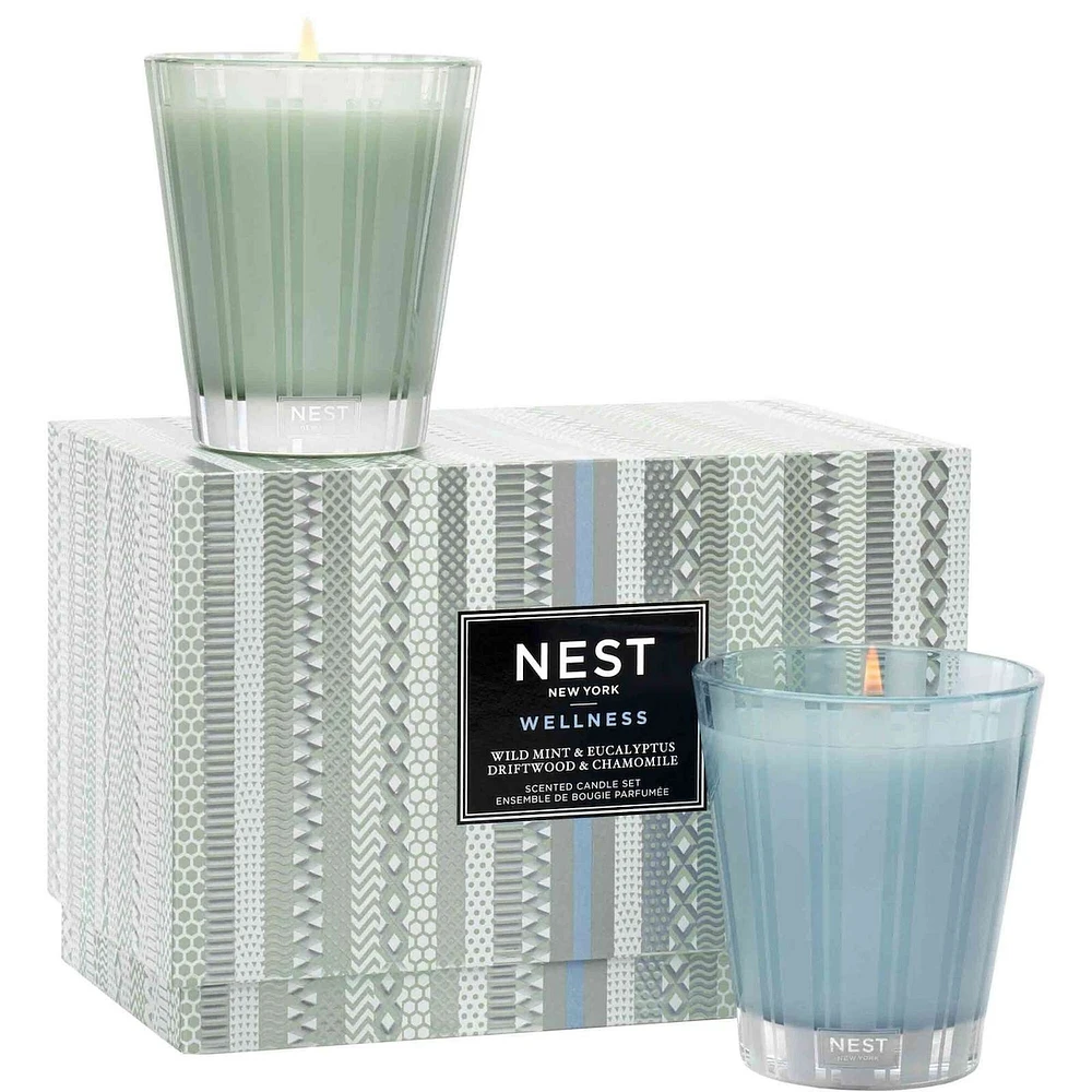 Wellness Classic Candle Duo
