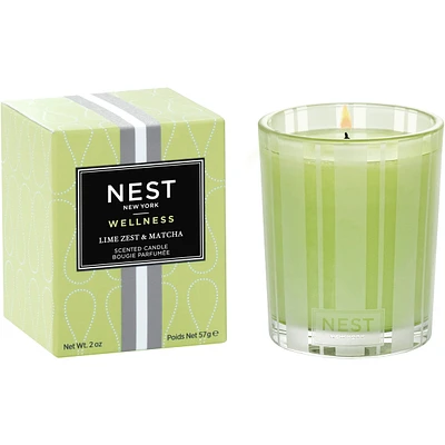 Lime Zest & Matcha Votive Candle