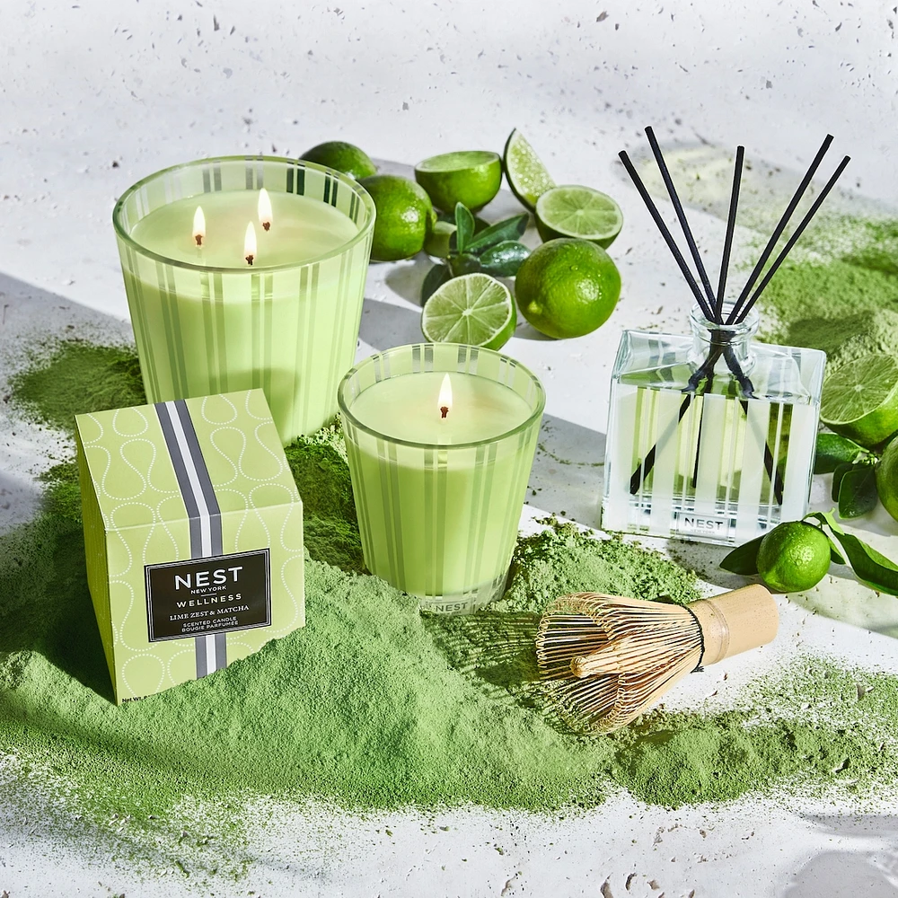 Lime Zest & Matcha Votive Candle