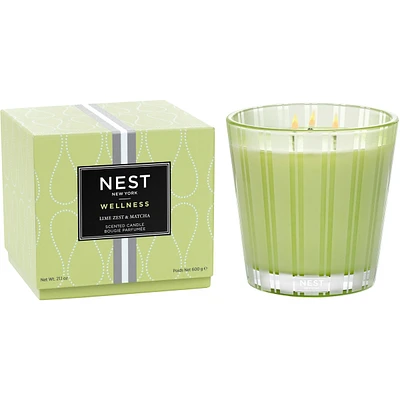 Lime Zest & Matcha 3-Wick Candle