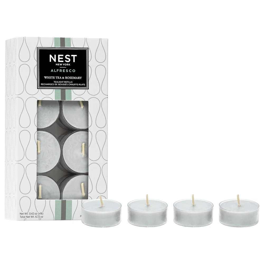 White Tea & Rosemary Tealight Refills