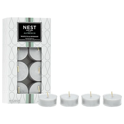 White Tea & Rosemary Tealight Refills