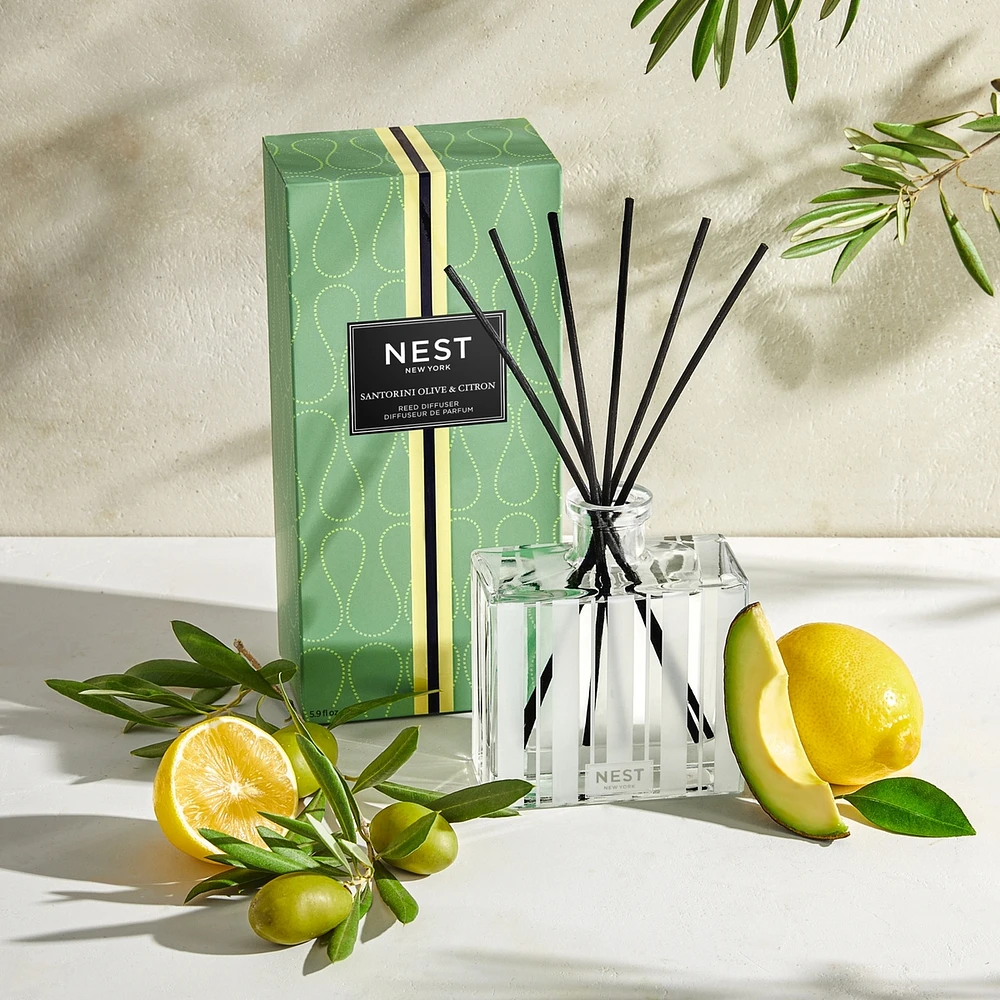 Santorini Olive & Citron Reed Diffuser