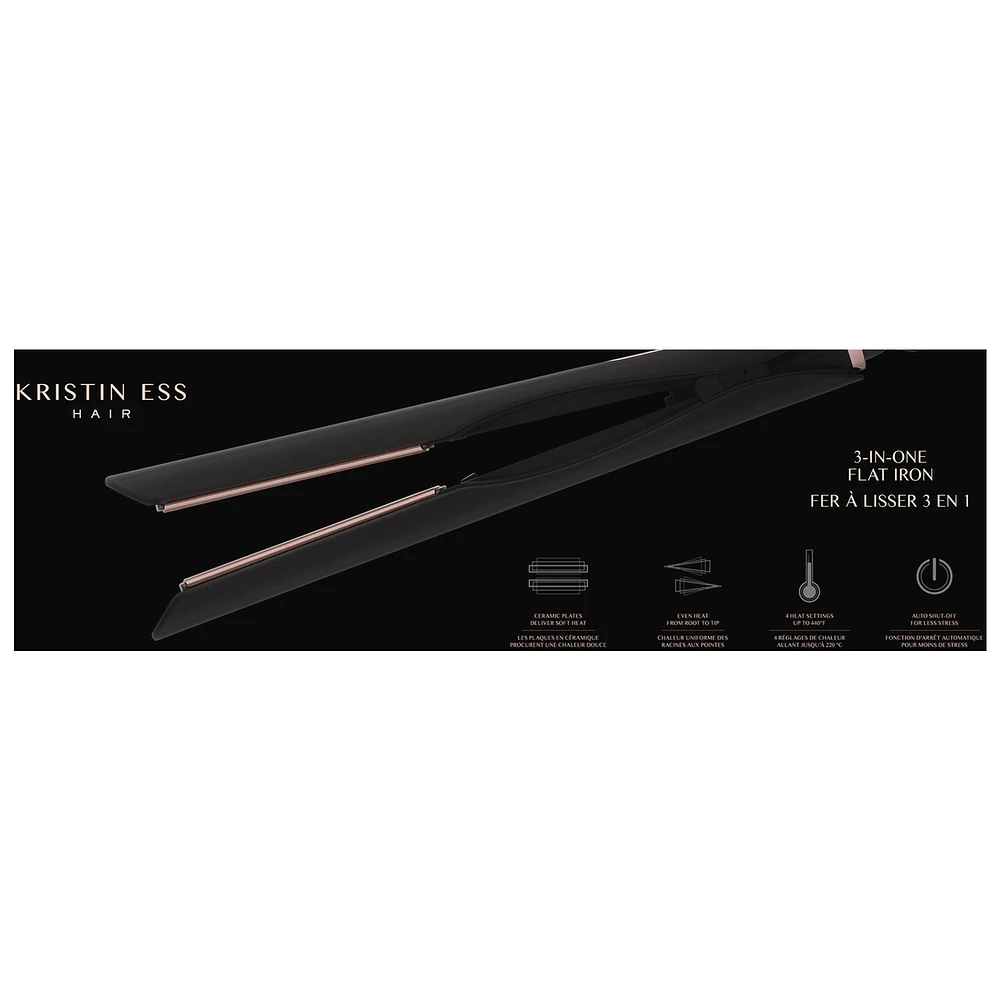 3-In-One Flat Iron (Ceramic)