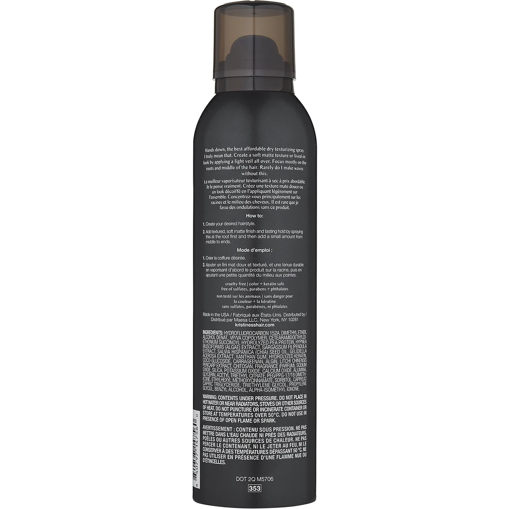 Dry Finish Working Texture Spray