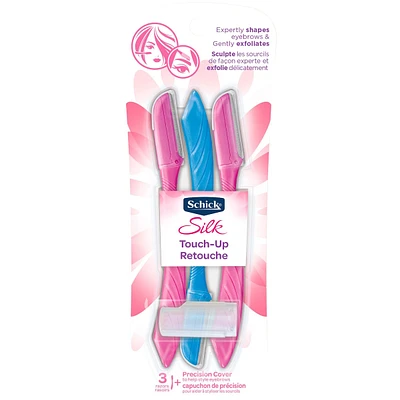 Schick Hydro Silk Touch-Up Exfoliating Eyebrow Shaper & Facial Razor