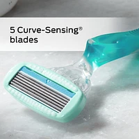 Schick Hydro Silk Sensitive Razor with Silk Touch Up Razor