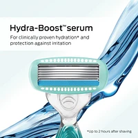 Schick Hydro Silk Sensitive Razor with Silk Touch Up Razor