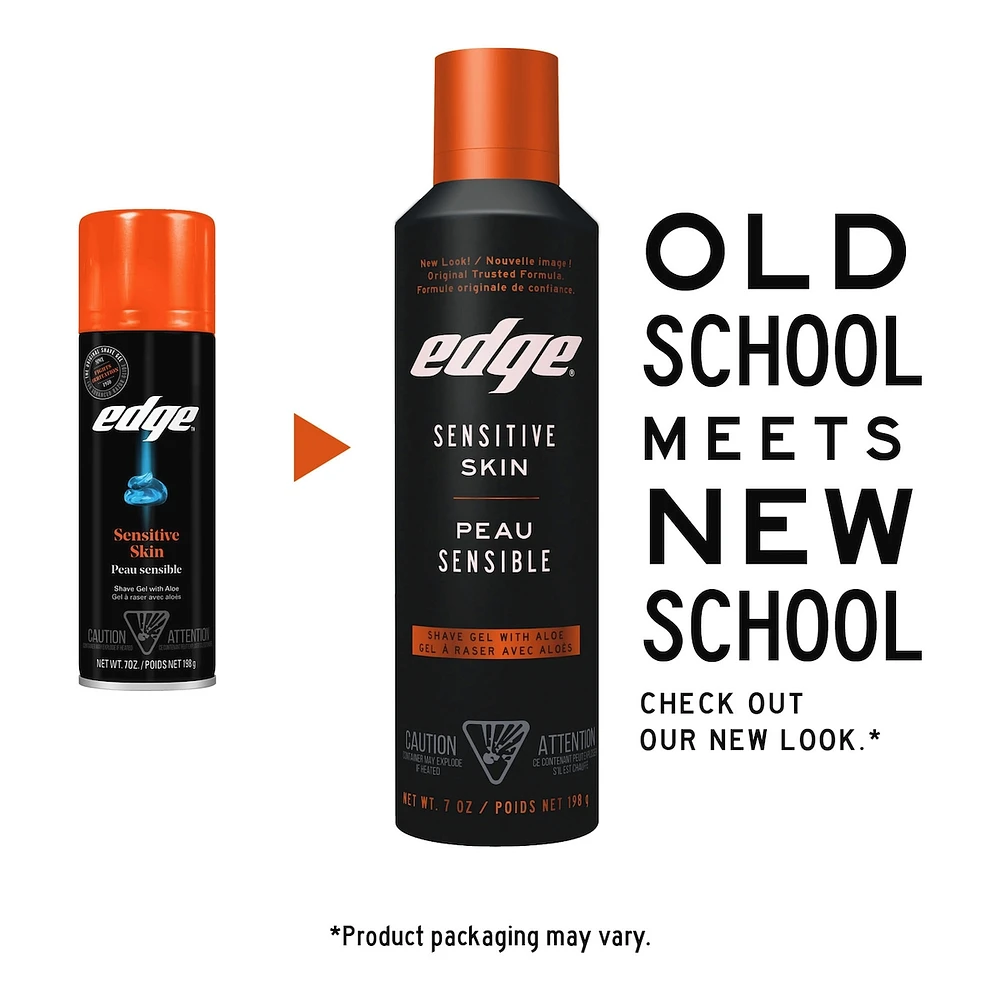 Edge Sensitive Skin Mens Shave Gel