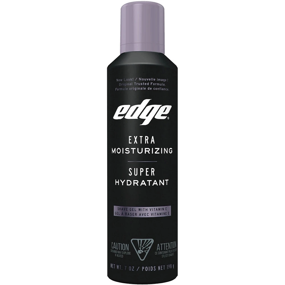 Edge Extra Moisturizing Mens Shave Gel
