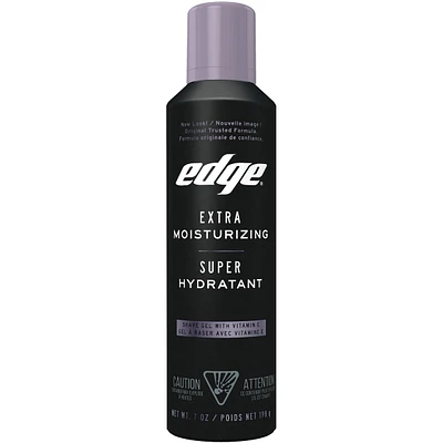 Edge Extra Moisturizing Mens Shave Gel